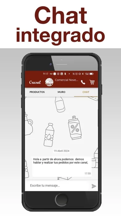 Crusat App Screenshots