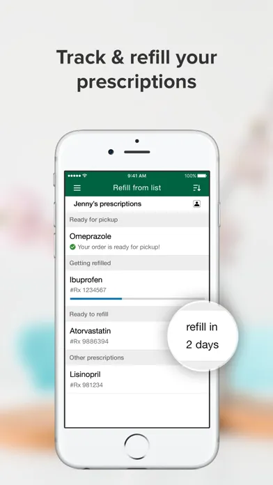 UVM Health Rx Screenshots