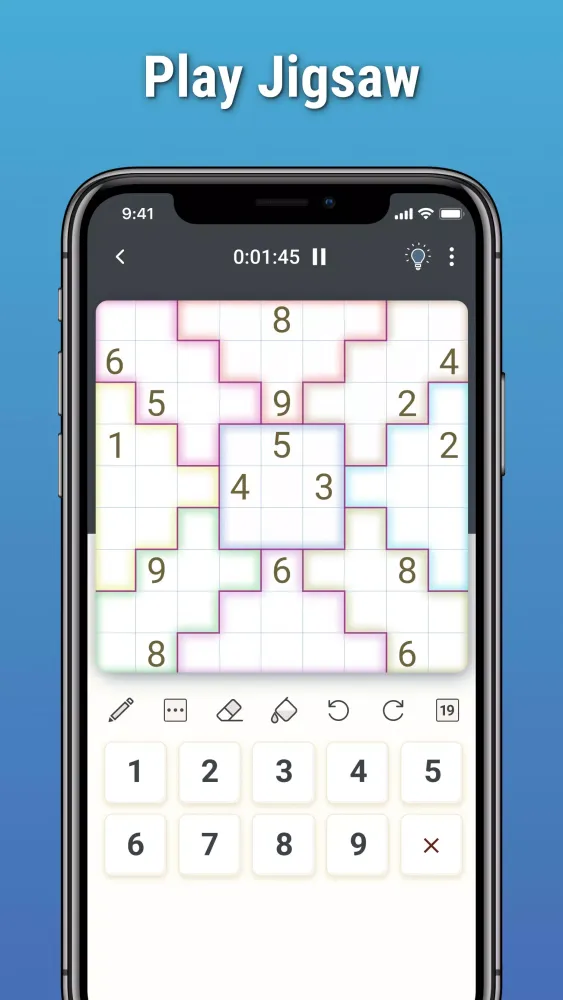 Jigsaw Sudoku سکرین شاٹس
