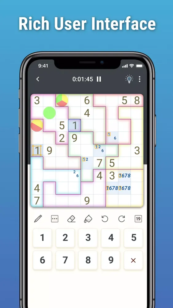 Jigsaw Sudoku سکرین شاٹس