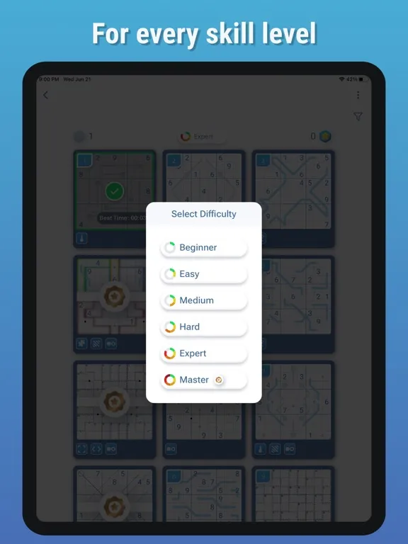 Tangkapan layar Sudoku & Variants by Logic Wiz iPad 