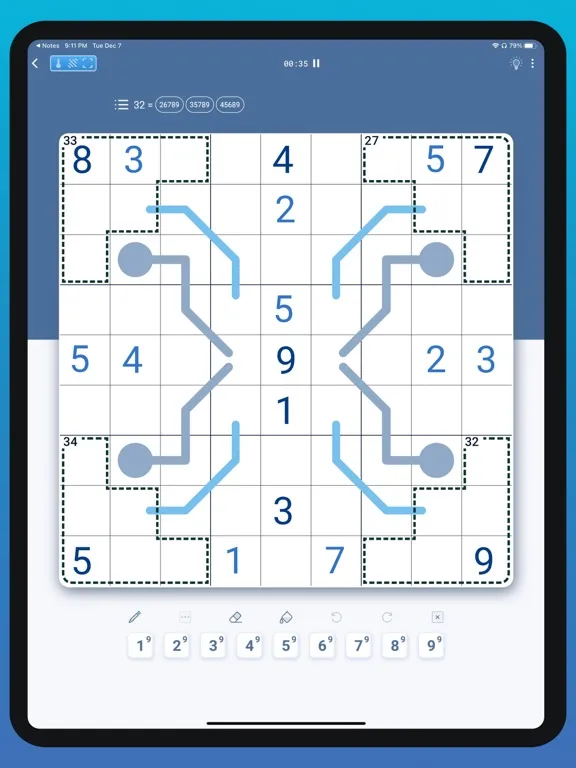 Tangkapan layar Sudoku & Variants by Logic Wiz iPad 