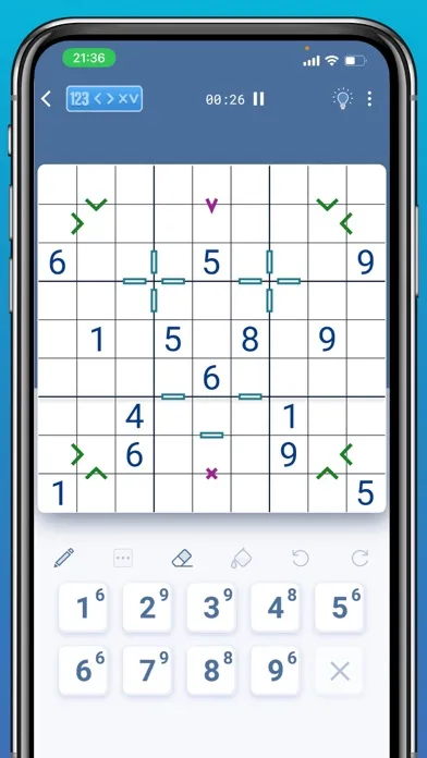 Tangkapan layar Sudoku & Variants by Logic Wiz