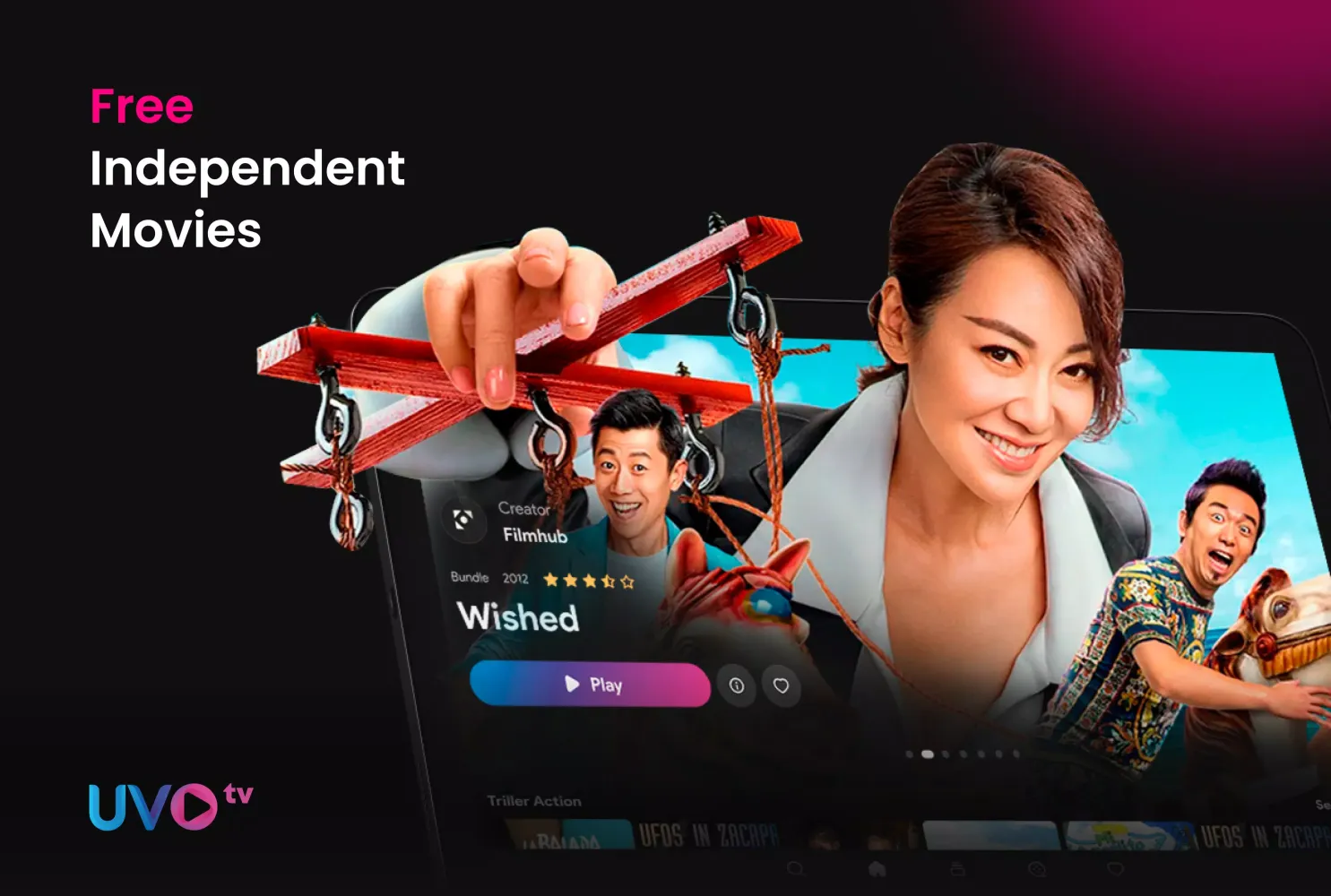 UVOtv スクリーンショット
