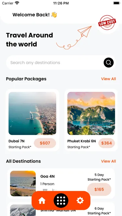 Low Cost Travel Ekran Görüntüleri