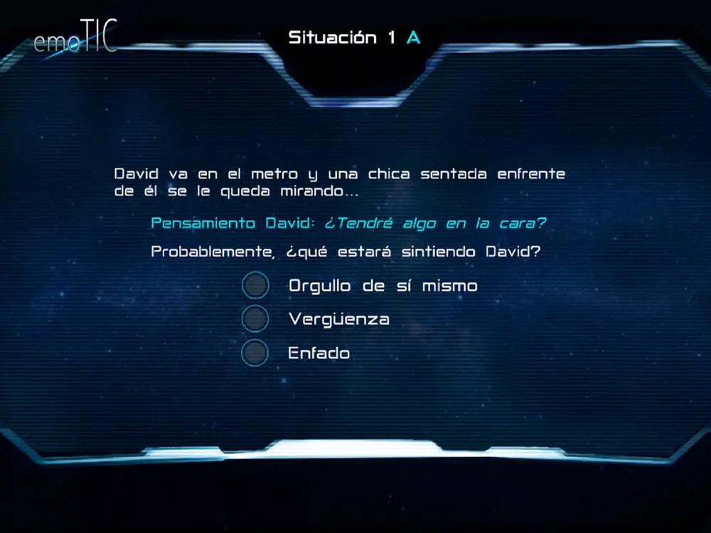 Capturas de tela do emoTIC 4 iPad 