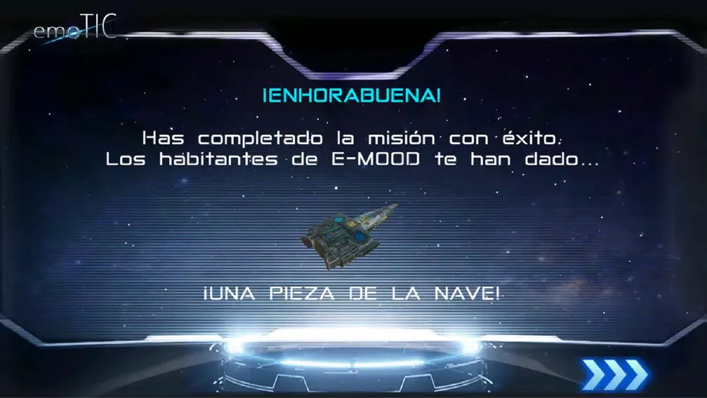Capturas de tela do emoTIC 4