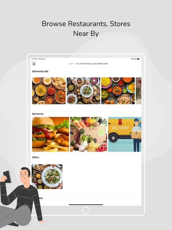 U-Wana Delivery iPad  স্ক্রিনশট