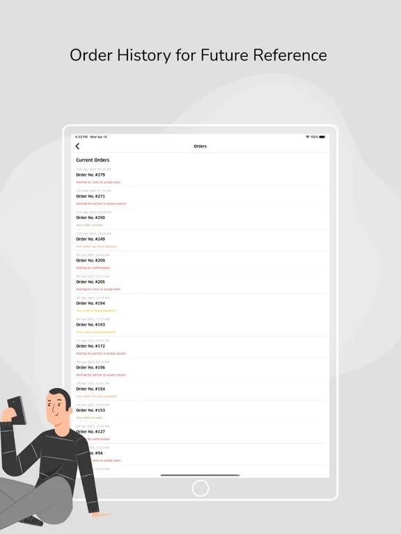 U-Wana Delivery iPad  স্ক্রিনশট
