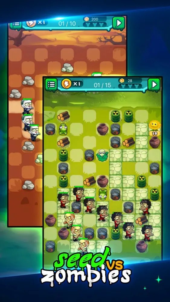 Скриншоты Zombie Defense - Seed Hero