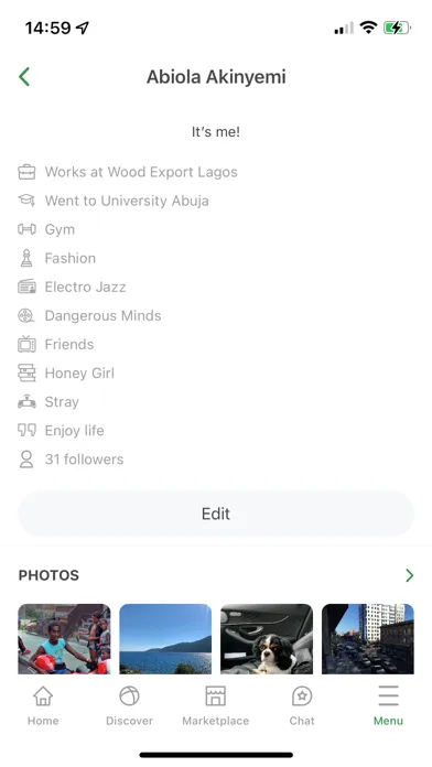UWA social Screenshots