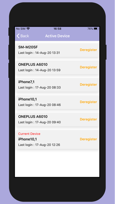 Captures d'écran de uWatch