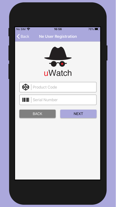 Captures d'écran de uWatch