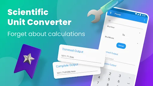 Screenshot di Scientific Unit Converter