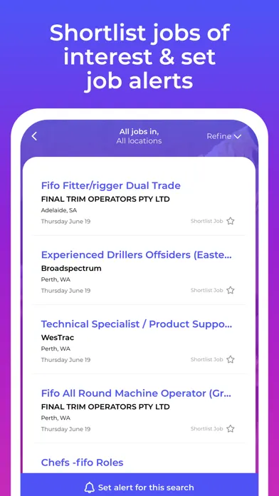 Mining Jobs应用截图