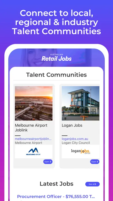 Screenshot di Retail Jobs