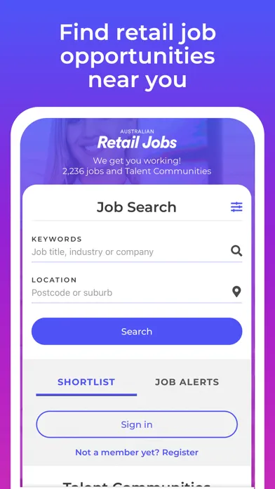 Screenshot di Retail Jobs