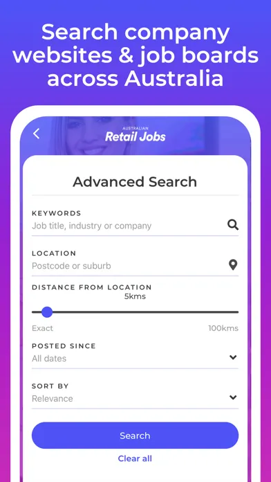 Screenshot di Retail Jobs
