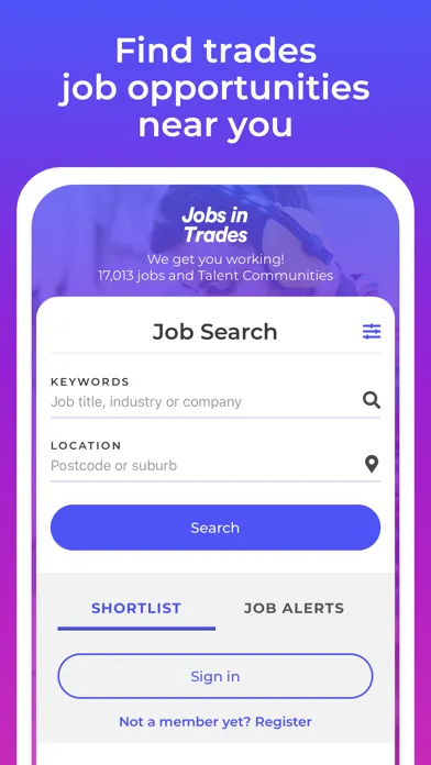 Capturas de pantalla de Trade Jobs & Services Jobs