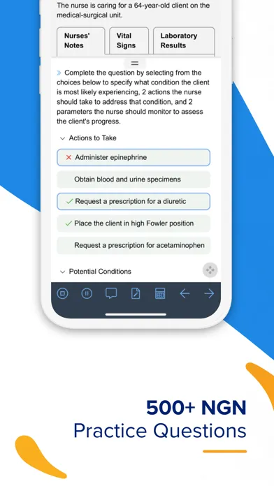 UWorld Nursing Screenshots