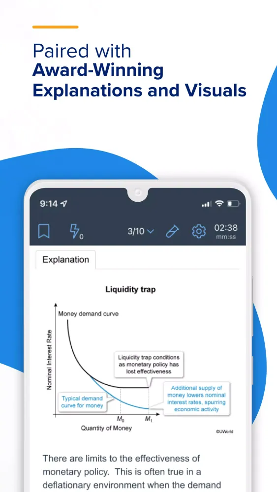 UWorld Finance - Exam Prep應用截圖