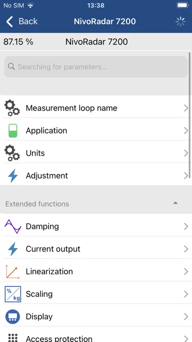 Captures d'écran de UWT LevelApp