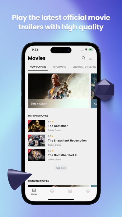 Tangkapan layar Cinema.HD Box