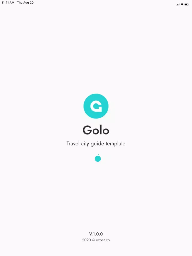 Ảnh chụp màn hình của Golo - Travel City Guide iPad 