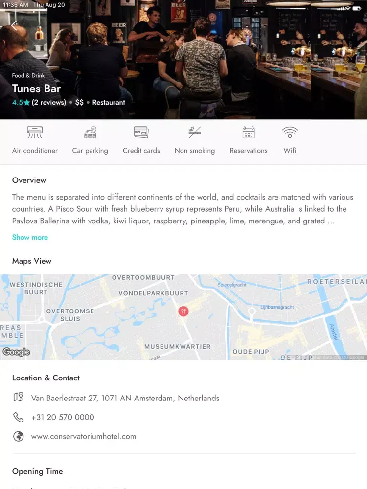 Ảnh chụp màn hình của Golo - Travel City Guide iPad 