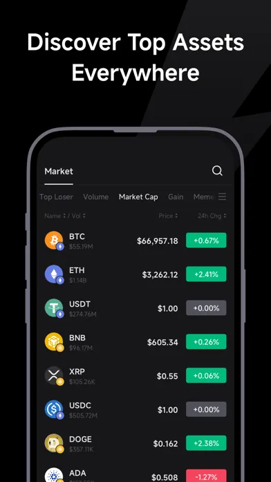 Tangkapan layar UXUY: Bitcoin Lightning Wallet