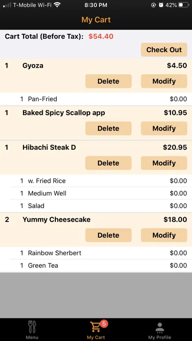 Скриншоты U-Yee Sushi & Hibachi