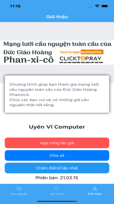 Captures d'écran de Tông đồ cầu nguyện