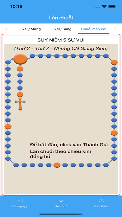 Captures d'écran de Tông đồ cầu nguyện