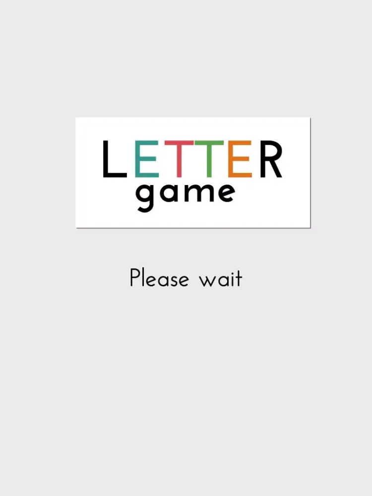 Captures d'écran de Letter Game - A Word Game iPad 
