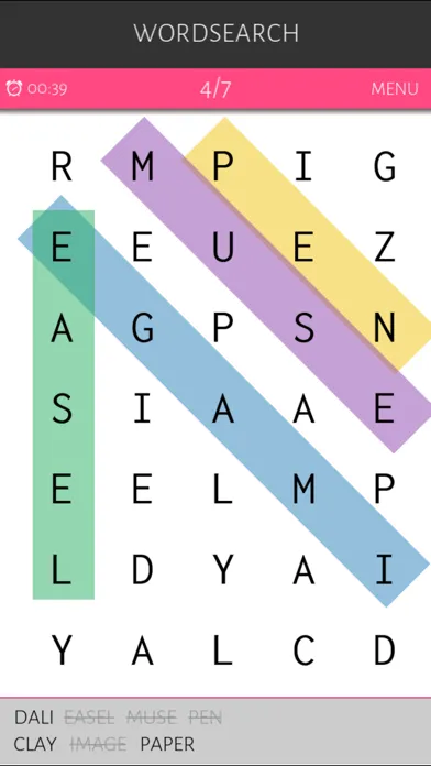 Zrzuty ekranu Word Search Simple