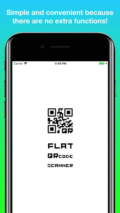 صور FLAT QRCode Scanner