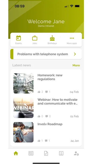 Screenshot di InSite