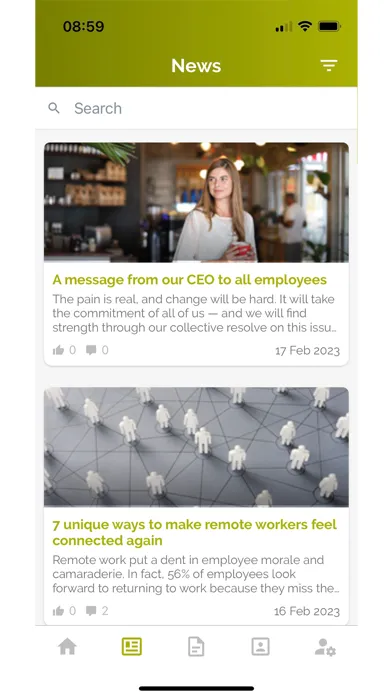 Screenshot di InSite