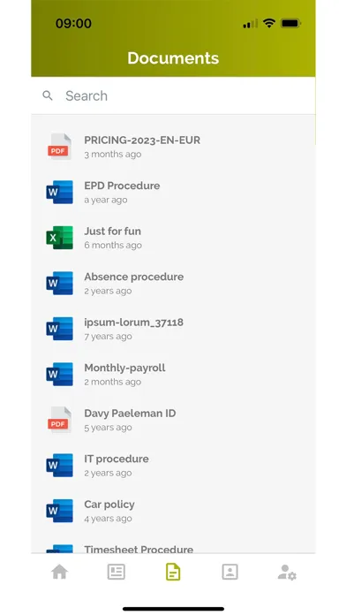 Screenshot di InSite