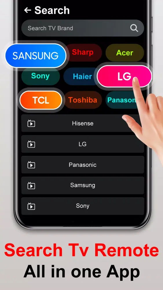Universal TV Remote Control Screenshots