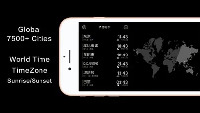 MissTime - Pocket world clock應用截圖