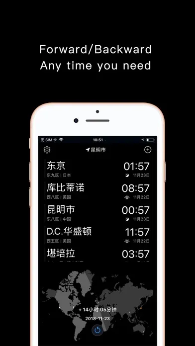 MissTime - Pocket world clock應用截圖