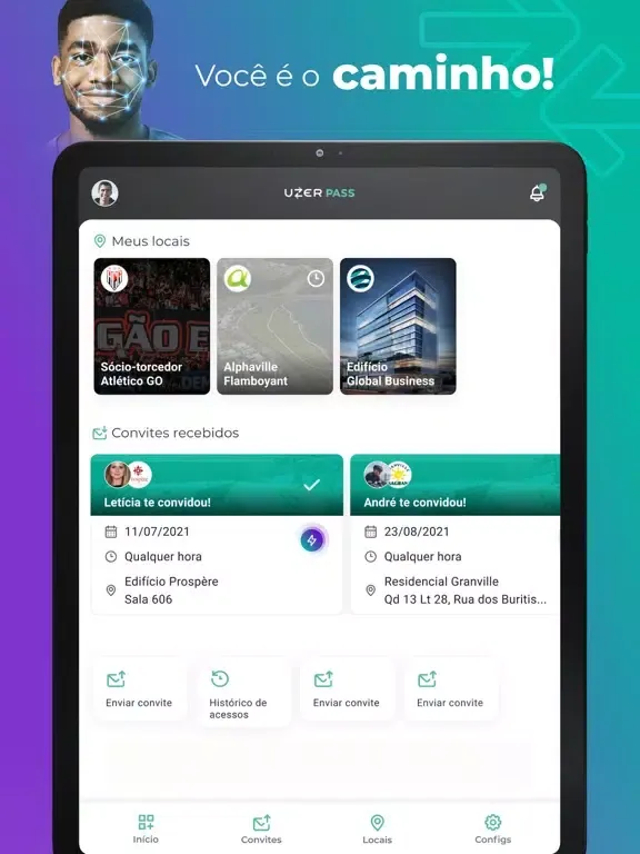 Uzer Pass iPad  Screenshots