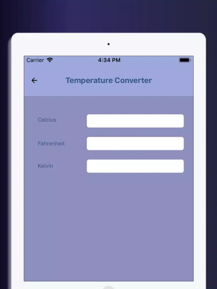 Ảnh chụp màn hình của All In One Calculator By Uzli iPad 