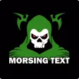 Morsing Text