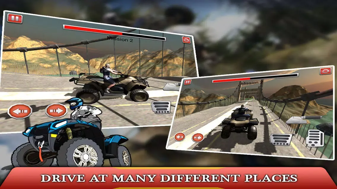 ภาพหน้าจอของ ATV - Quad Bike Simulator