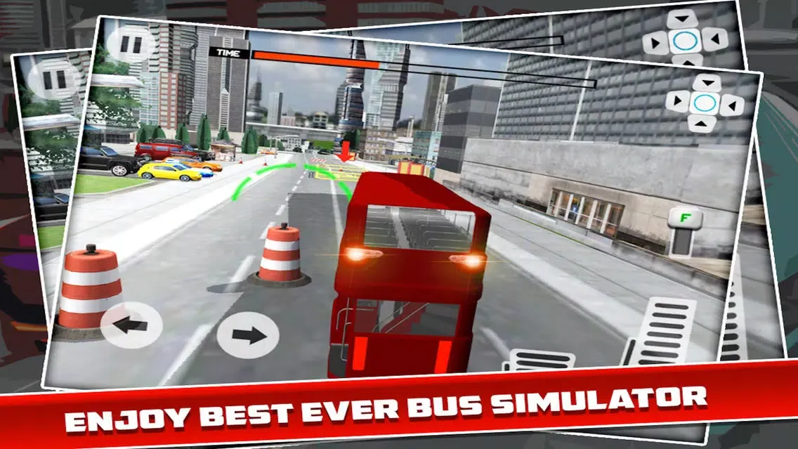 Tangkapan skrin Bus Simulator - 3D