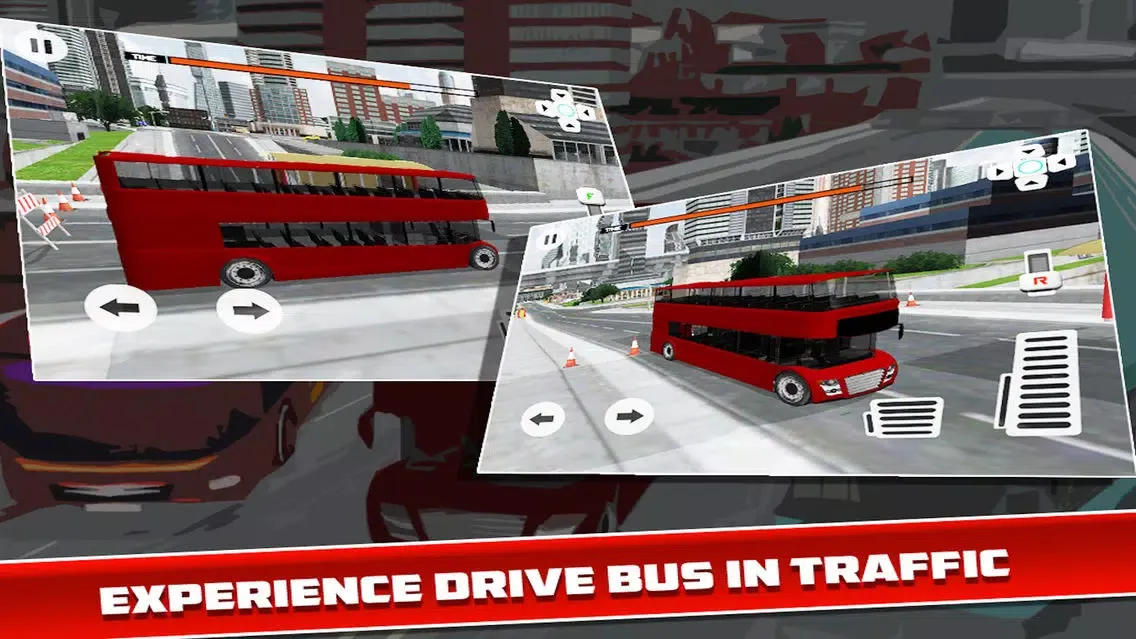 Tangkapan skrin Bus Simulator - 3D