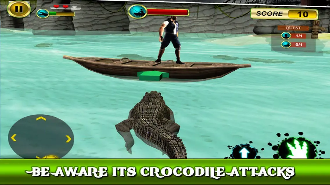 Crocodile Attack - Simulator 3D 스크린샷