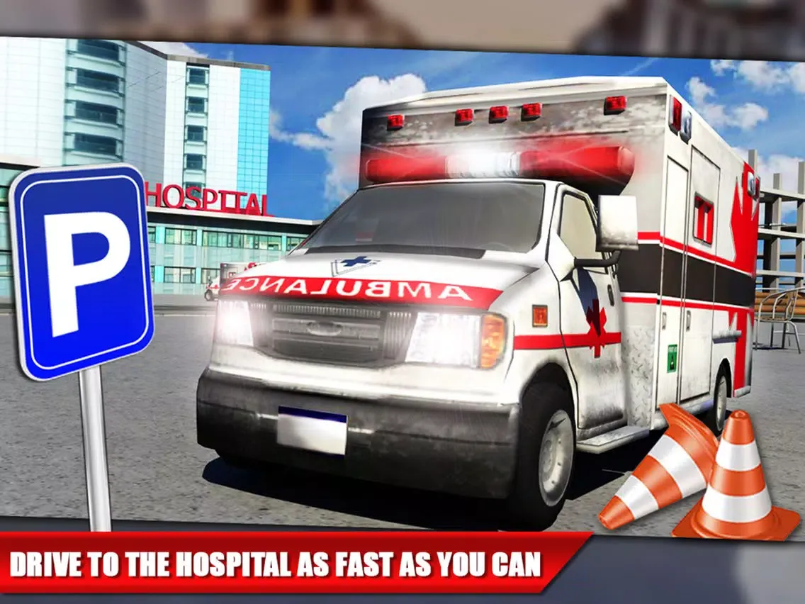 Capturas de pantalla de Emergency Parking Simulator Game iPad 